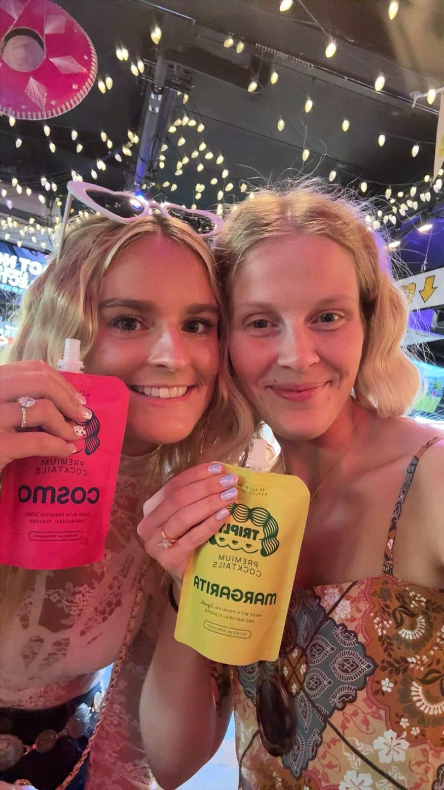 Friends enjoying Triply drinks in Nashville